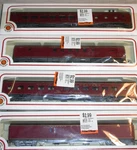 Bachmann Ho Norfolk & Western 4 Car Deluxe Passenger Set. Fixed Price $99.99.