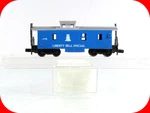 Scale ***liberty Bell Special*** Patriotic Caboose Con-cor 1776P *rare. Fixed Price $46.95.