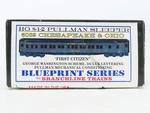 Ho Branchline Blueprint Kit 5032 C&o George Washington 8-1-2 Sleeper Passenger. Fixed Price $43.95.
