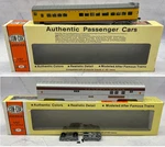 Con-cor Passenger Car Pennsylvania #6690 & Observation Union Pacific #901 Ho. Fixed Price $18.39.