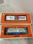 Lionel 6-26236 Piper Apache Airplane B/c & #6-19445 Borden T/c, Nib. Fixed Price $55.00.