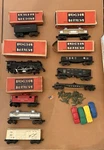 Lot Vintage Lionel Postwar Train Accessories Cars 2472 1654 1689T 2465 2452 ++. Fixed Price $225.00.