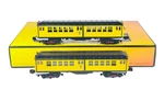 30-2758-3 Mth O-gauge Metropolitan Work Train 2-CAR Lo-v Non-powered Subway Set. Fixed Price $189.95.