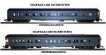 Ho Scale 'undecorated' 2PC H/w Series Passenger Set Ihc New In Box 49764, 49766. Fixed Price $69.90.
