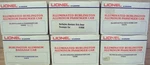 Lionel 6-9576/77/78/79/80/88 & Unk Burlington 15INCH Aluminum Passenger Set. Fixed Price $350.00.