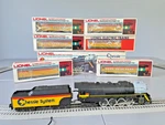 Rare Lionel 6-8003 Chessie System 2-8-4 Steam Engine Passenger Car Set Gauge. Fixed Price $575.00.