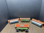 Lot Of Lionel Pre War Train Cars Observation & Pullman 2431 6441 6440 2430. Fixed Price $250.00.