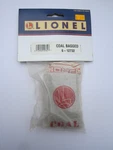 New! Lionel Bagged Coal 6-12732 Dated 1996. Fixed Price $6.00.