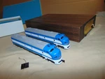 Con Cor Rivarossi Ho 900 Missouri Pacific E-8 2 Unit 1 Power Dummy + Box. Fixed Price $115.00.
