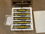 Mth #20-6518 Alaska 70' Scale Streamline Passenger Car Set 3 Rail O. Fixed Price $475.00.