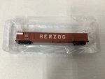 Athearn #1862 Ho Scale Herzog" 52' Mill Gondola Rd. #3902. Fixed Price $35.99.