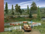 Walthers Scenemaster 3-RAIL Farm Fence Ho Scale # 949-4202. Fixed Price $7.65.
