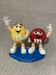 M&ms Candy Dispenser "the Milk Chocolate Melts In Your Mouth, Not Hands". Fixed Price $19.99.