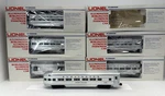 Lionel Burlington 15 Aluminum Car Passenger Set Used 6-9576 9580 9588. Fixed Price $404.99.