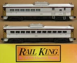 Mth Railking 30-2183-1 Canadian Pacific Rdc Budd 2-CAR Set W/PS1 O-gauge. Fixed Price $299.99.
