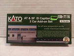 Kato 106-7116 Scale El Capitan 2 Passenger Car Add-on Set Nib. Fixed Price $239.99.
