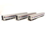 Atlas 6212 Amtrak Horizon Passenger Set 3 Pack Nib. Fixed Price $279.99.