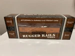 Mth King Rugged Rails Milwaukee Road Gondola Car With Beam Load Train. Fixed Price $24.50.