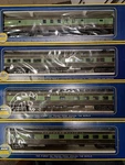 Ahm 1930 Passenger Cars Sleeper Roomette X2, Baggage/rpo, Coach Northern Pacific. Fixed Price $87.33.