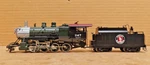 Tenshodo Great Northern 2-8-0 Class F-8 Pfm No. 158 F/p Ex/box. Fixed Price $220.99.