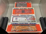 Lionel Lot Of Boxed Freight Cars #9624, 22739, 15000, 19702. Fixed Price $99.95.