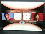 Jason Campbell/carnell Williams 2005 Ultimate Coll. Dual PATCH#/25!REDSKINS/BUCS. Fixed Price $52.49.