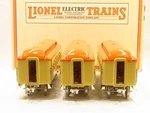 Mth 11-40057 Tinplate Traditions Lionel #18, 19, 182 Cars Orange Nib. Fixed Price $799.99.