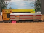 Mth Rail King 30-6103- Santa Fe O-27 Streamlined Baggage Car O.b.. Fixed Price $36.00.