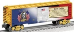 New Lionel 6-25932 Presidential Series Calvin Coolidge Boxcar. Fixed Price $59.79.