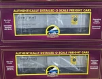 Mth Premier 20-99391 Baltimore Ohio 40 Aar Box Car O-scale New B&o (2-PACK). Fixed Price $149.00.