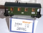 Roco 34061 H0E Narrow Gauge Forest Railway Passenger Car, Holzw Nde Era 3/4. Fixed Price $103.63.