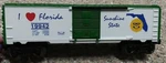 Lionel # 19942 "i Love Florida" Boxcar - 1996 In. Fixed Price $26.99.