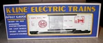 1988 K-line 3 Rail 027 Tca Museum Collector 7788 Boxcar Featuring Marx Trains. Fixed Price $29.99.