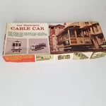 Vintage Hawk San Francisco Cable Car Model Kit Plastic 517-130 Paperwork Box. Fixed Price $22.46.