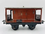 Vintage Hornby Meccano Ltd. O-gauge British Railway Goods Brake Van. Fixed Price $24.99.