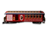 Bachmann - All Star Circus Emmett Kelly Jr Advertising Passenger Car (no Box). Fixed Price $45.92.