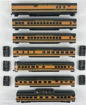 Lot Of 7 Con-cor Great Northern "empire Builder" Passenger Car's -ho Scale Read!. Fixed Price $69.95.