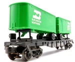 Lionel 6424 Flat Car With Bn Piggy Back Trailers Excellent Cond. INV894 Su BOX8. Fixed Price $60.00.
