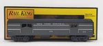 Mth 30-6110B Nyc Lighting Stripe O-27 Streamlined Illuminated Baggage Car Ln/box. Fixed Price $43.49.