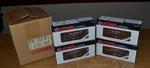Lionel New Carton Of 4 Great Northern Ore Cars With Loads #6-19308 Shipping Box. Fixed Price $67.99.