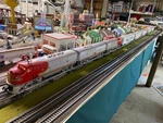 Lionel 2353 Santa Fe Aba F-3 Diesel Car Aluminum Passenger Set 2530-2534. Fixed Price $750.00.