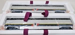 Mth Railking 20-6675 Amtrak California Car Super Liner Coach Set. Fixed Price $699.99.