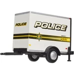 Atlas Ho Scale New Standard Box Trailer W/single Axle Police 911 60000098. Fixed Price $23.73.