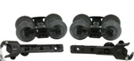 Weaver 3-RAIL Plastic Trucks, Couplers, & Metal Wheels! Scale For Freight Car. Fixed Price $29.99.
