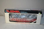 Lionel O-gauge Burlington Gondola With Coil Covers #6-16343 N.i.b.. Fixed Price $34.99.