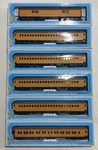 Ho Lot Of 6 Ihc Union Pacific Heavyweight Passenger Cars Set Up. Fixed Price $90.00.