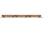 Lionel 2427410 Scale Milwaukee Road 18" Aluminum Passenger 3-PACK. Fixed Price $857.69.