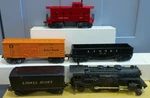 1950'S Lionel Scout Set #1110 LOCO,X1004 BOXCAR,X1002 Gondola + 1007 Caboose. Fixed Price $99.99.
