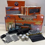 6-30037 Lionel Pennsylvania Flyer Analog Train Track Freight Expansion Pack. Fixed Price $119.95.