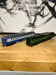 Ho Rivarossi Northern Pacific Vista Dome 2764RIV & Blue Comet Westphal Coach Lot. Fixed Price $64.99.